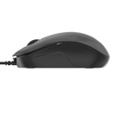 Nilox Mouse USB 3 tasti 1200DPI, Nero