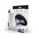 Mouse verticale ottico ergonomico a 6 pulsanti usb 1200-3200 DPI, nero