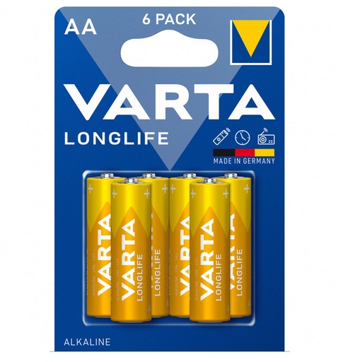 stilo batteria varta longlife AA Bl6
