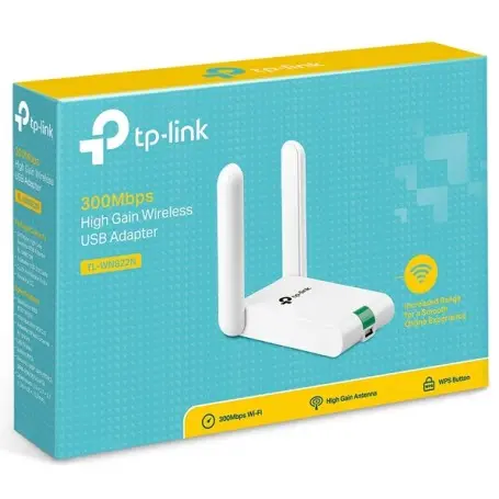 TP-Link adattatore USB wireless 300 Mbp ad alto guadagno