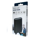 Gembird Powerbank type-c da 5000 mAh con 2 uscite USB, nero