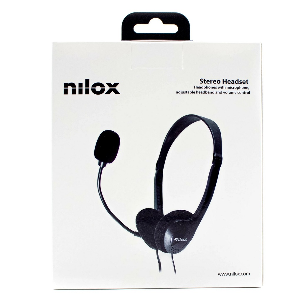 Nilox Cuffia USB con filo e Luce