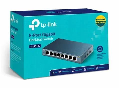 TP-Link TL-SG108 Switch 8-porte 10/100/1000Mbps