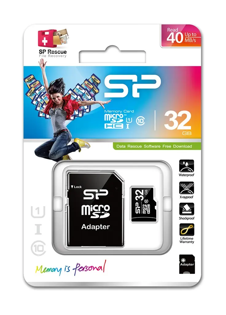 Silicon Power micro sd 32gb c10