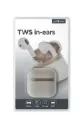 Gembird Auricolari Bluetooth TWS in-ears, Bianco