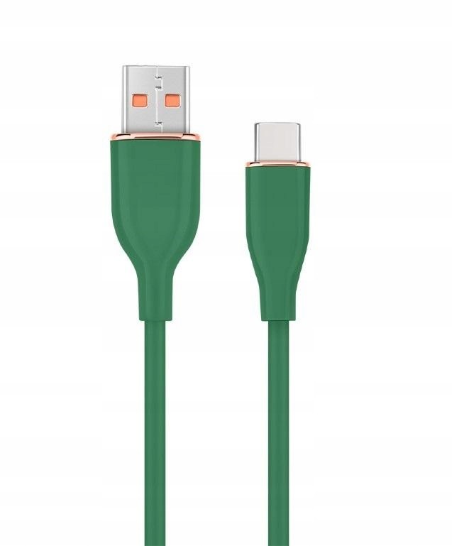 Cablexpert Cavo 1,5m Usb e type-c in Silicone Verde scuro