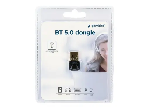 [BTD-MINI6] Gembird chiavetta Bluetooth v 5.0 usb