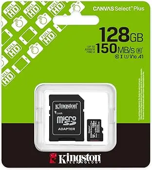 [SDCS3/128GB] Kingston Micro SD con adat. 128GB C10