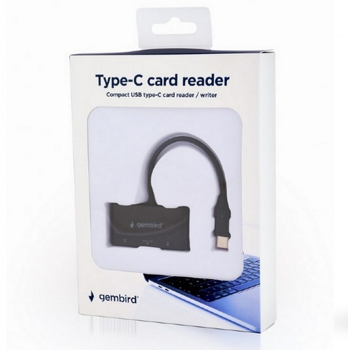 [UHB-CR3-02] Gembird Lettore di schede ed USB , Type-c