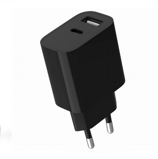 [TA-UC-2AC12-01-BK] Gembird Caricatore universale USB - TYPE-C 12W Nero