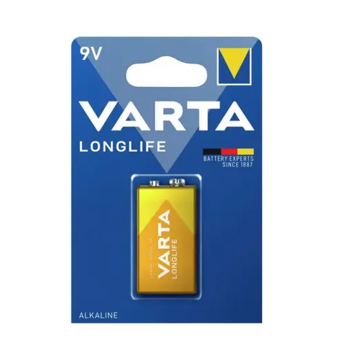 [04122101411] VARTA LONGLIFE 9V Bl1 pz